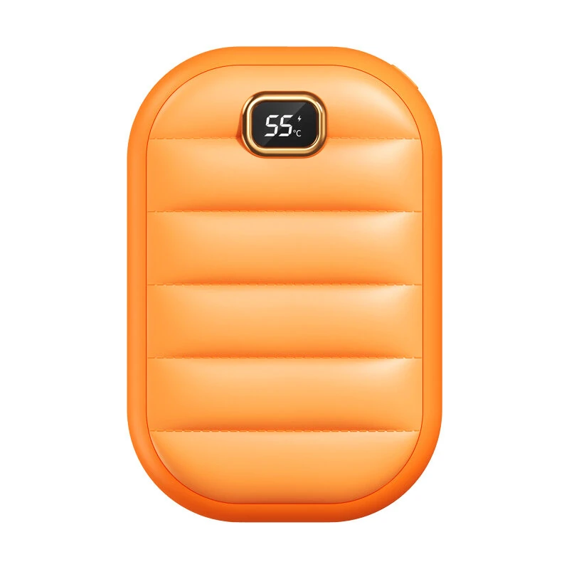 (image for) 2 In 1 Portable Hand Warmer 4000MAH Double-sided Heating Hand Warmer Mini Heater Hand Warmer Electric Type C Rechargeable